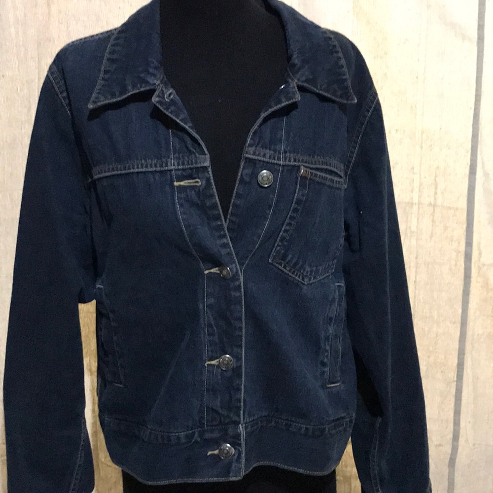 Mossimo Denim Jacket Size Large women